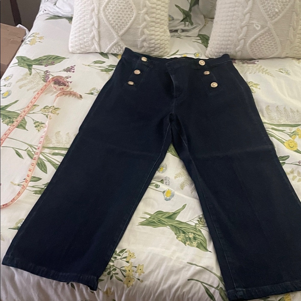 Ann Taylor Dark Blue Denim Jeans